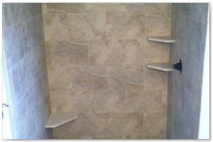 BATHROOM RENOVATION - Another new shower install in New Hampshire.
